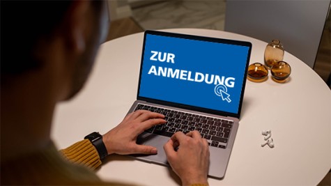 Link zur Anmeldeseite