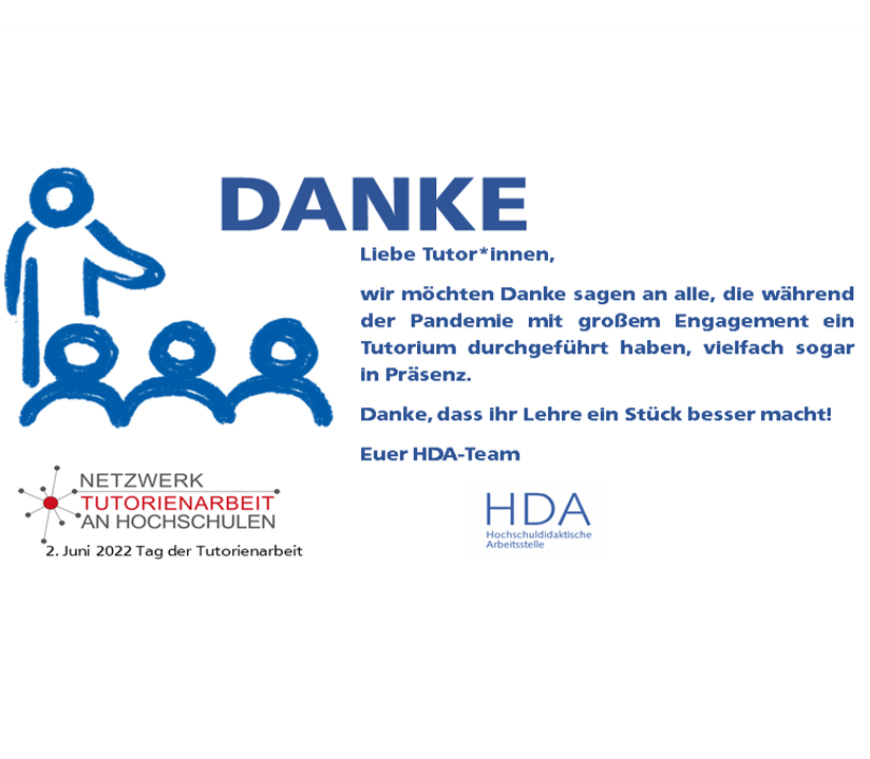 Danke an alle Tutor:innen